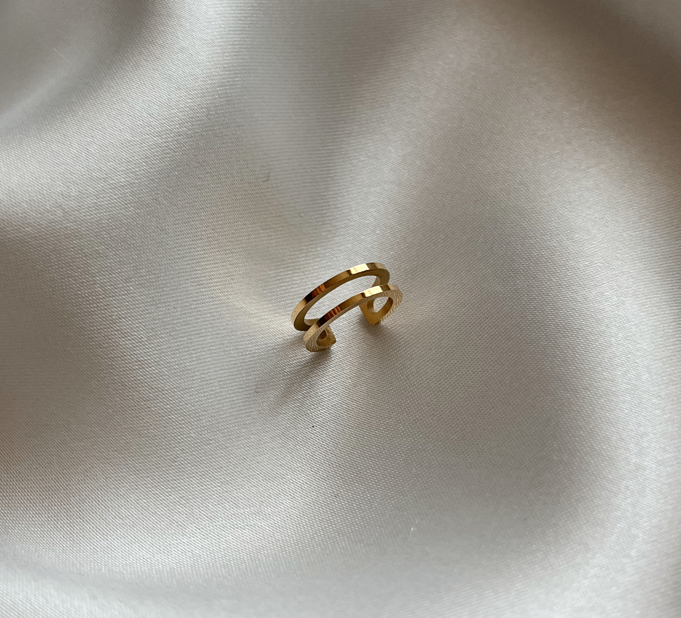 Earcuff Doble (Acero)