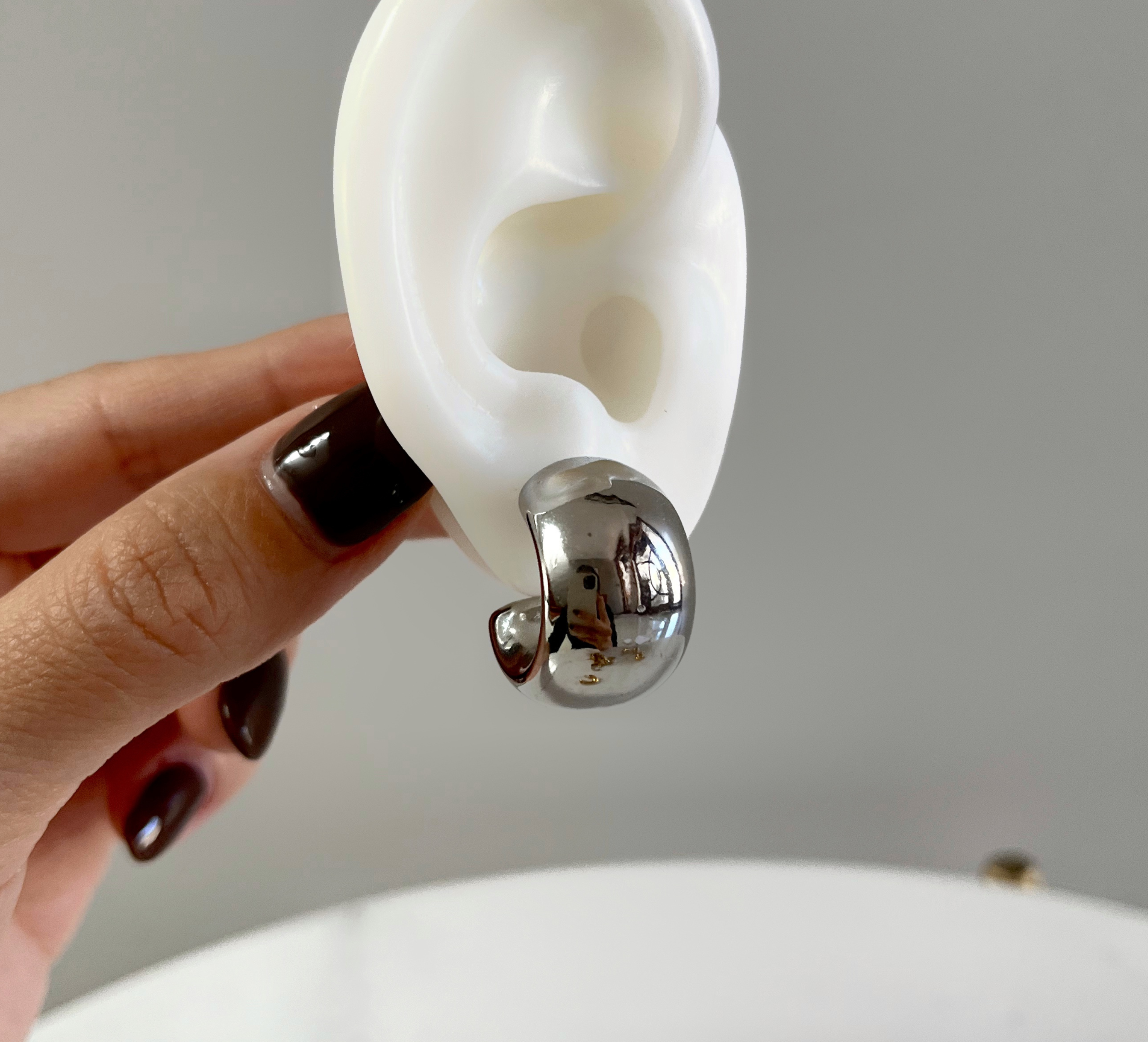 Arracada Alaia Plata