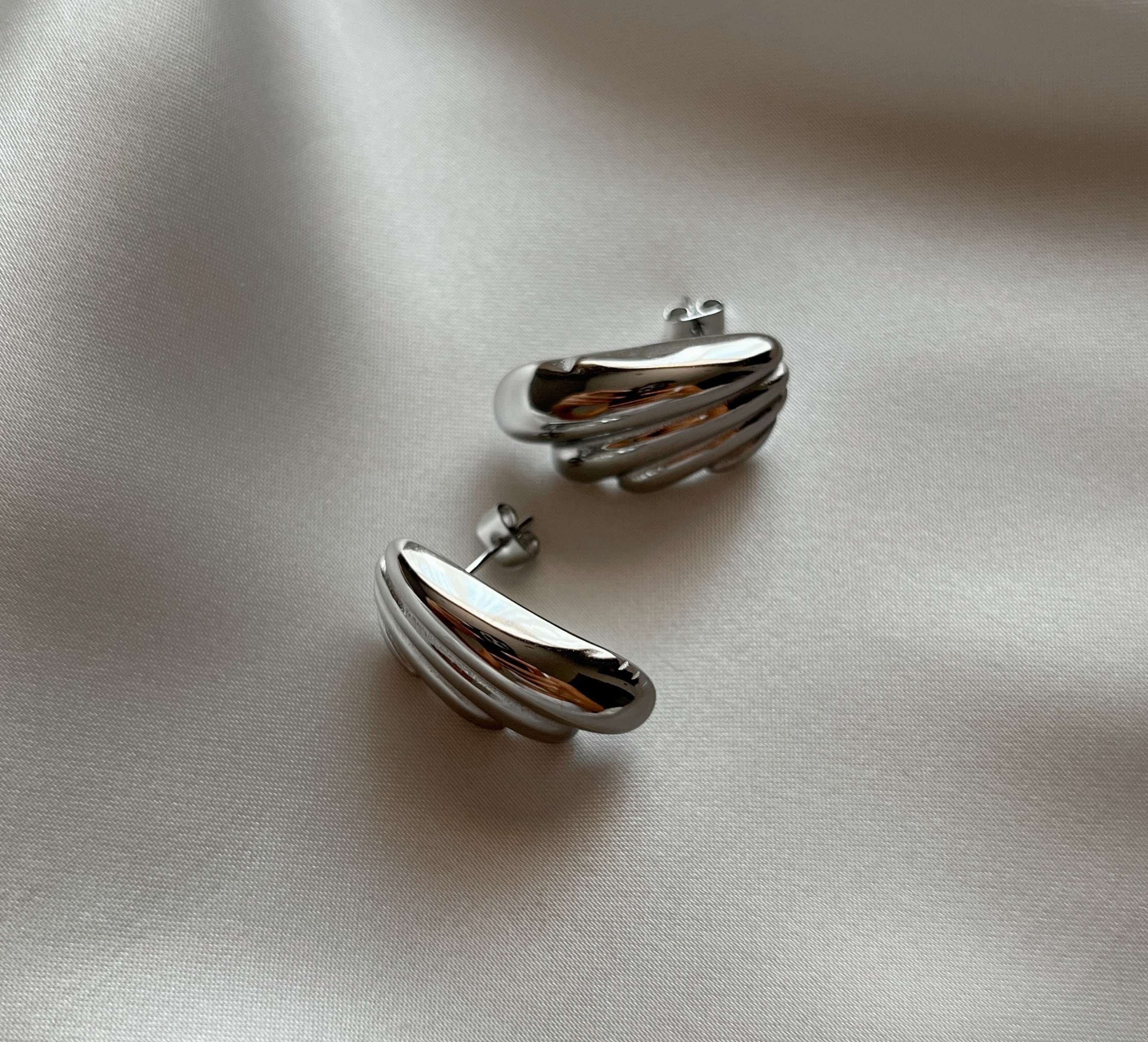Aretes Palermo Plata