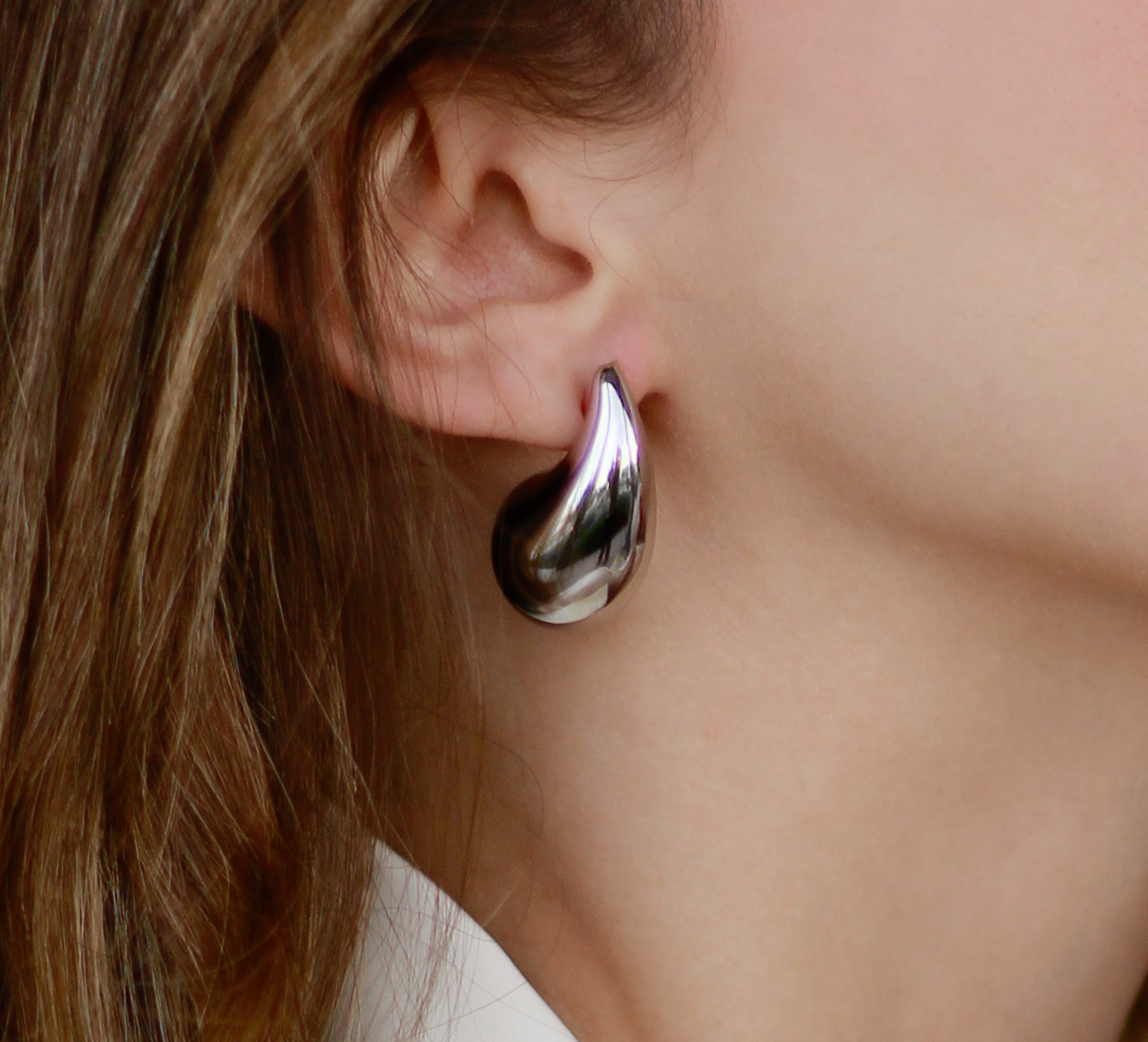 Aretes Dome Plata