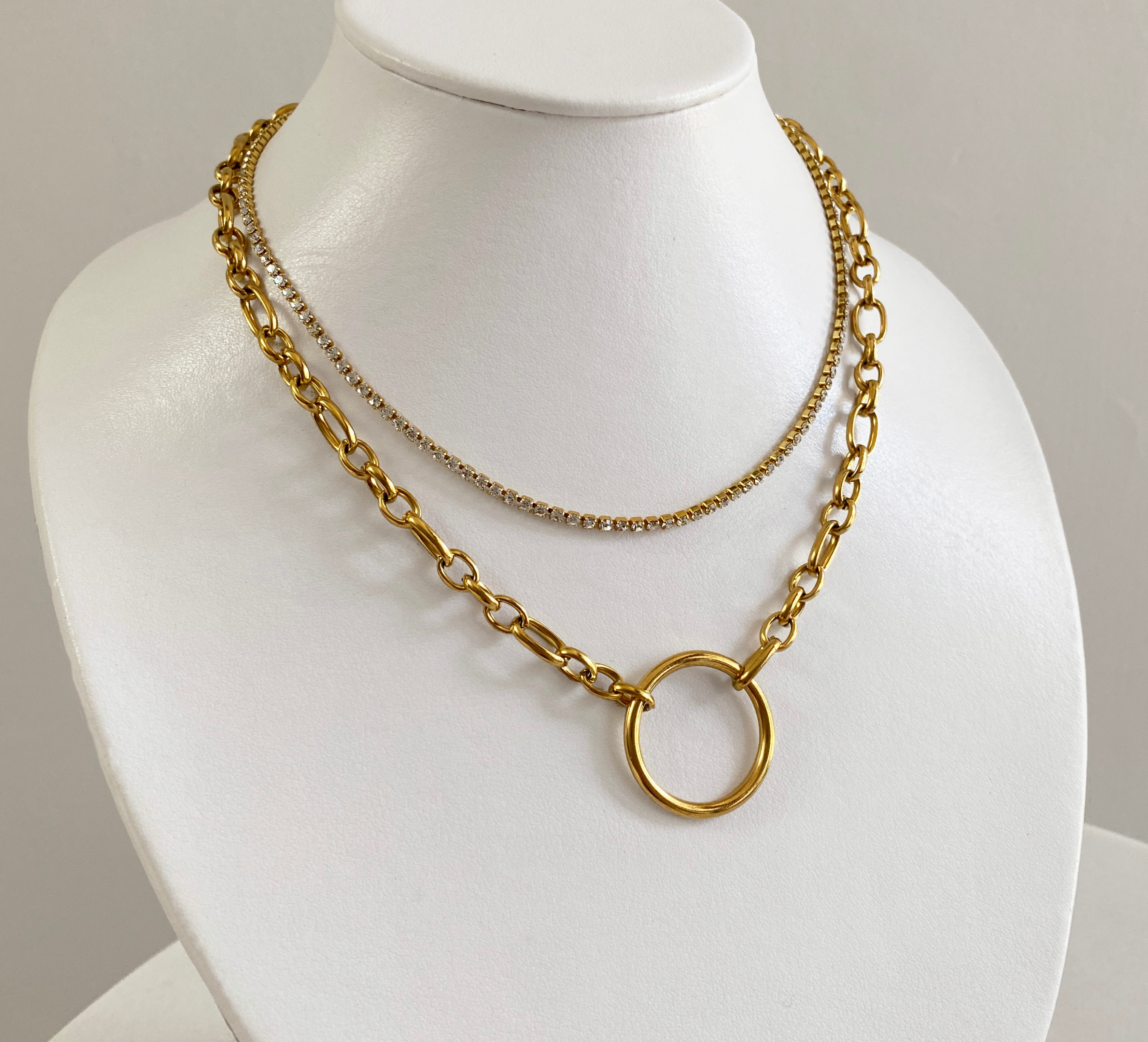 Collar Tennis Oviedo Doble