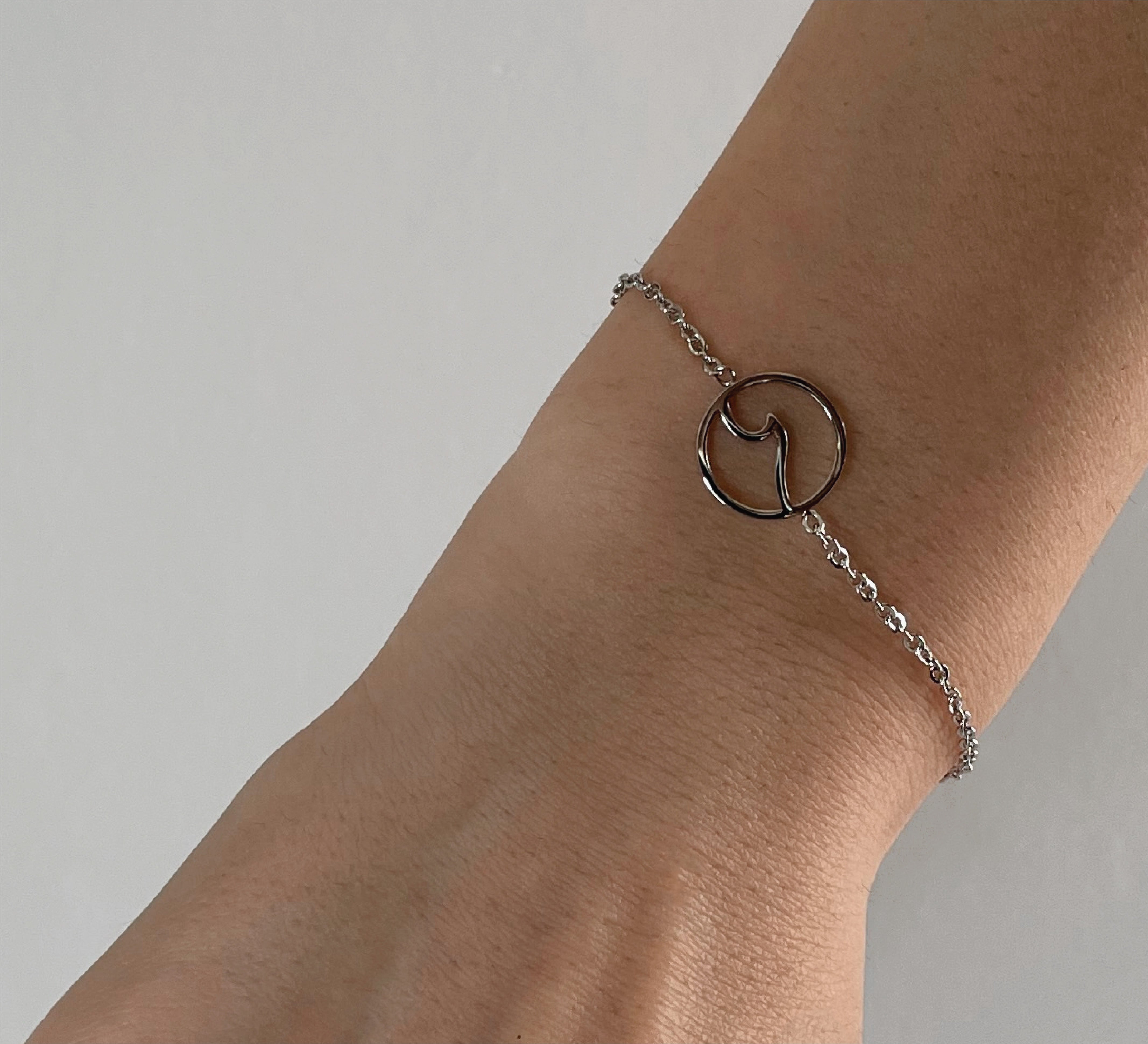Pulsera Ola Mini Plata