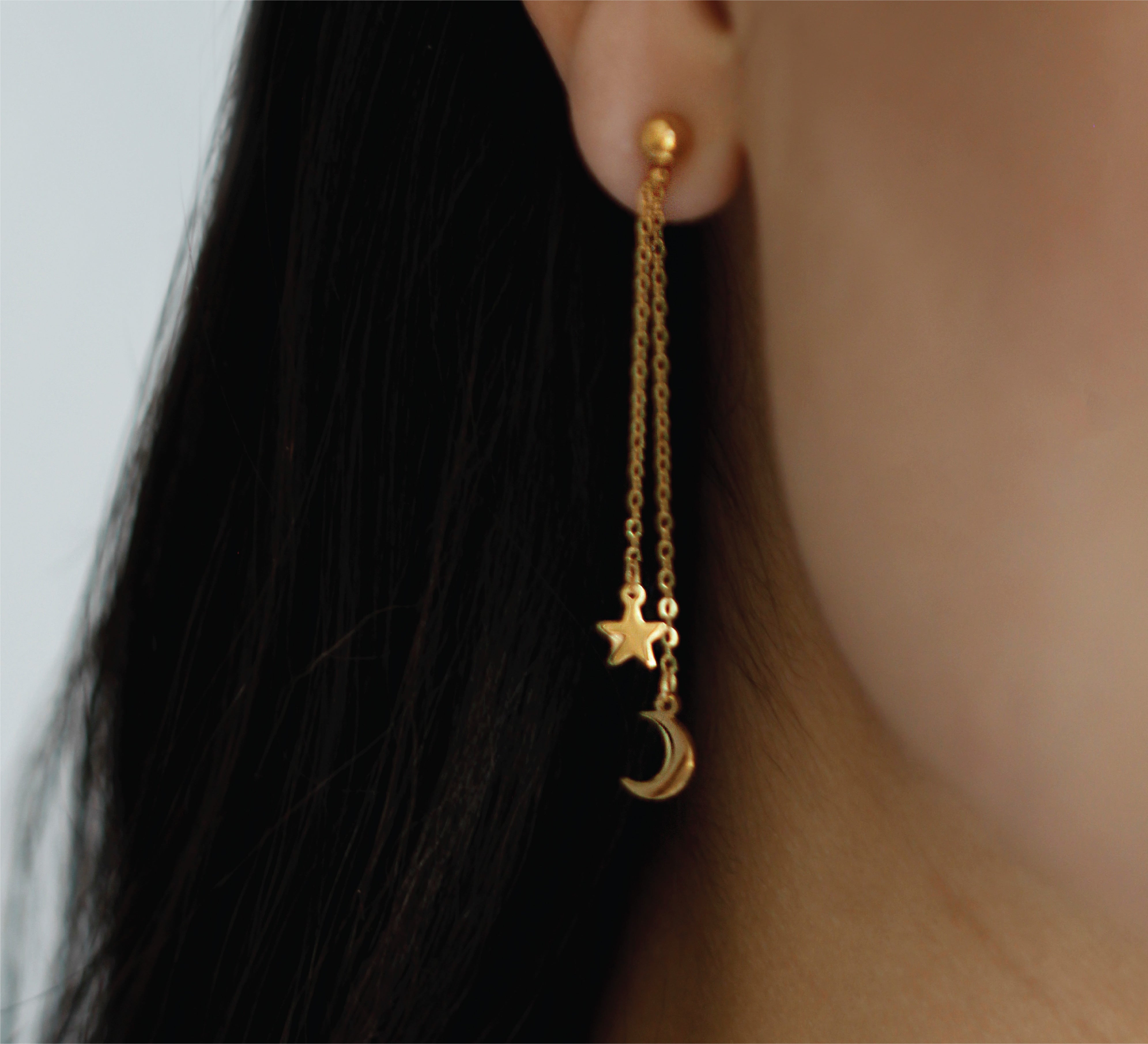 Aretes Ara Colgante
