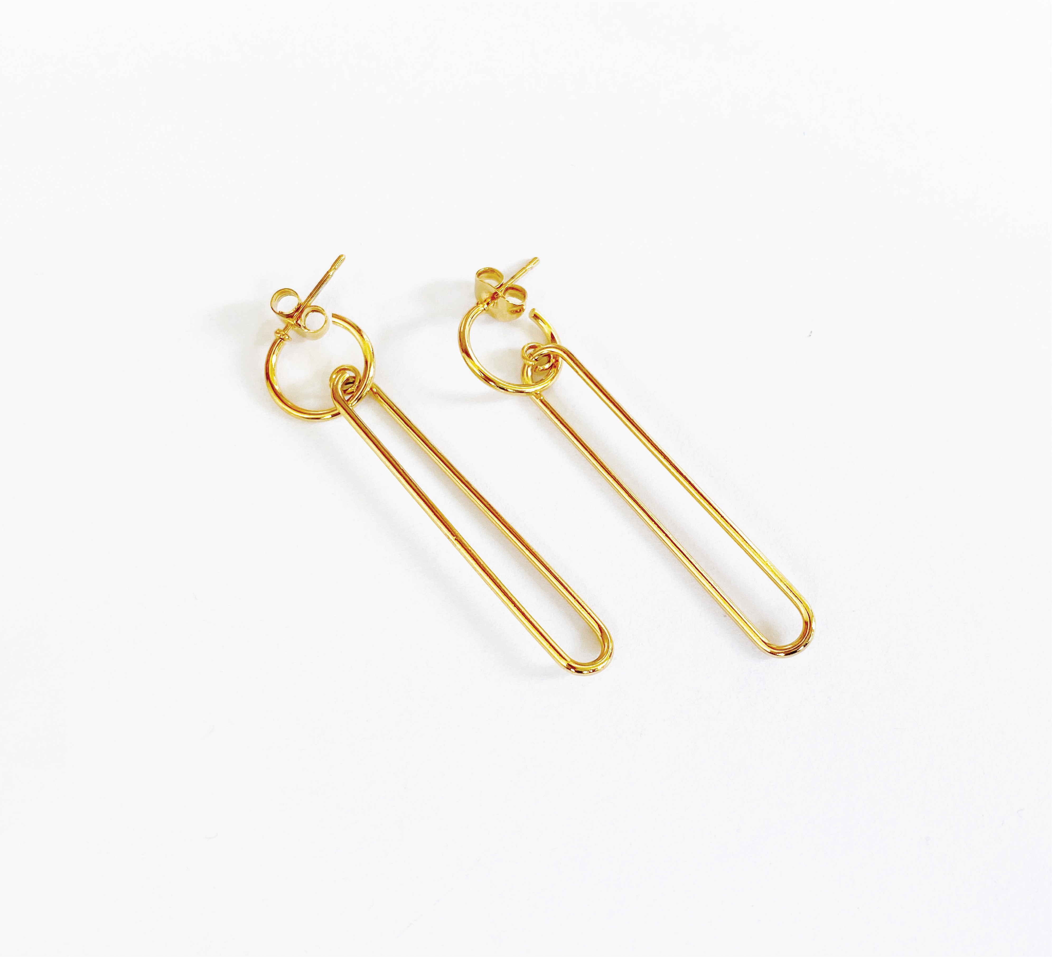 Aretes Eslabón Largo