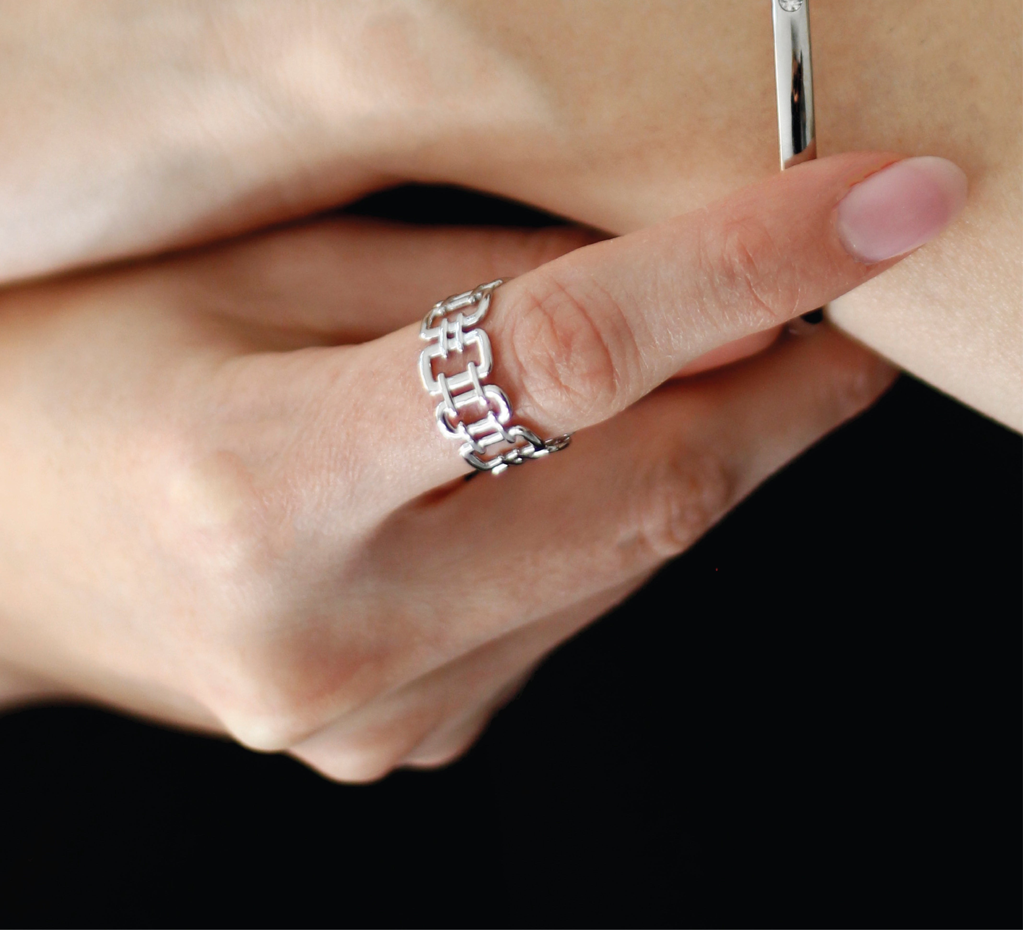 Anillo Siberia Plata