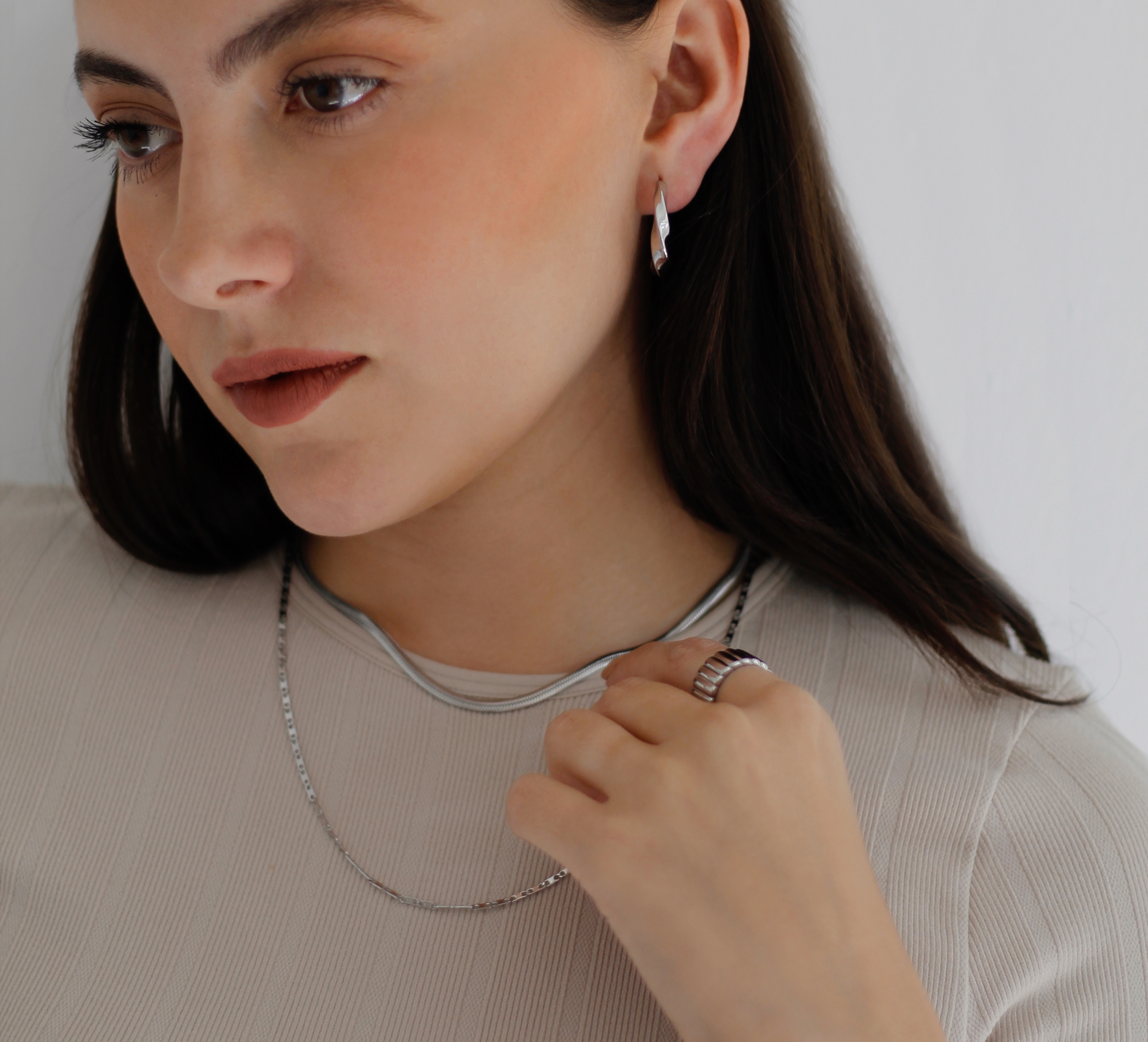 Choker Casablanca Plata