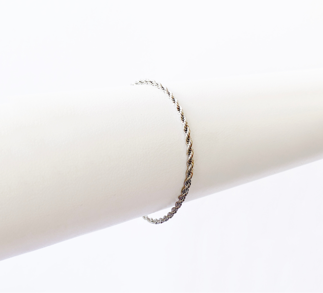Pulsera Arezzo Delgada Plata