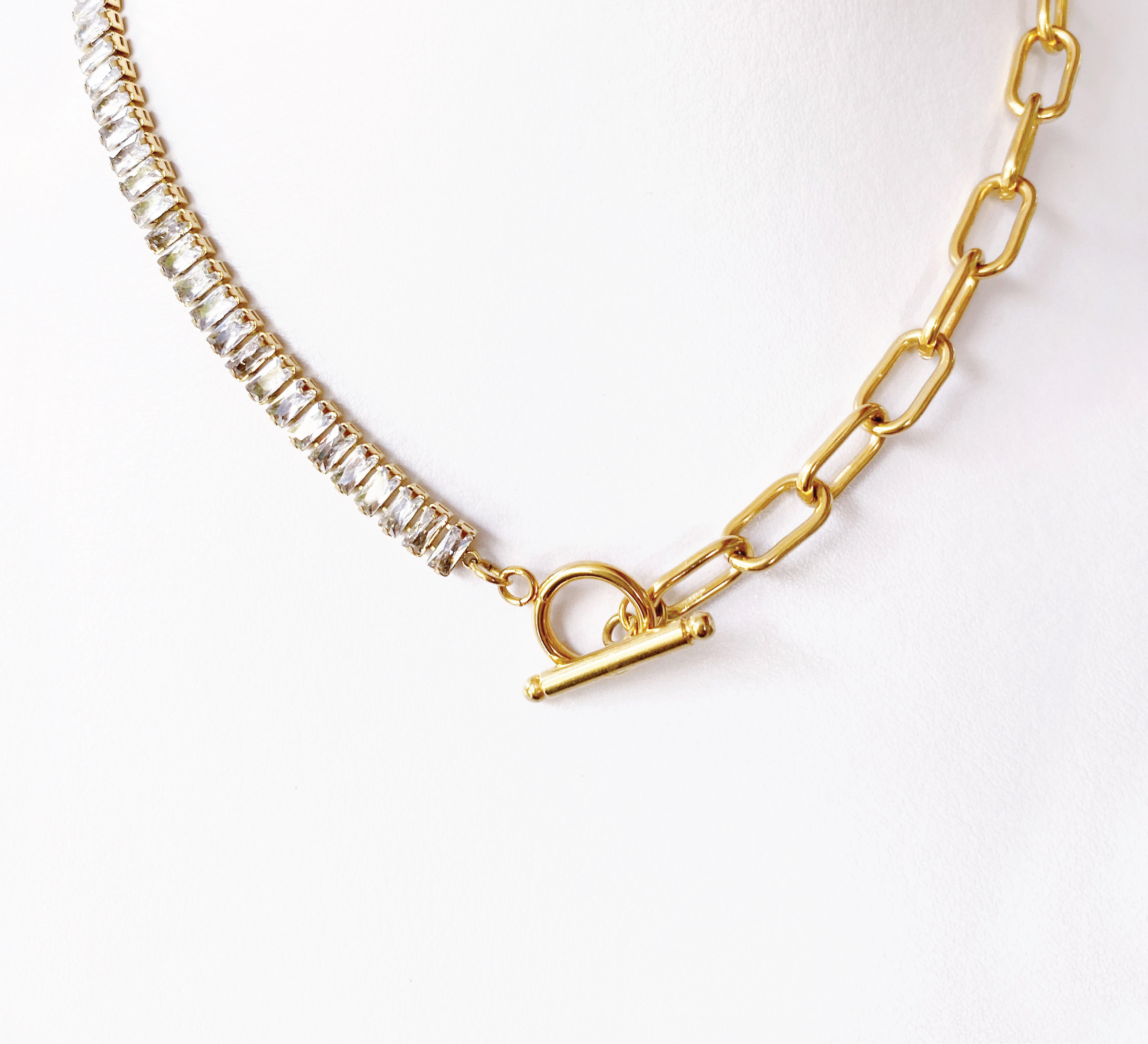 Choker Baguette Cadena