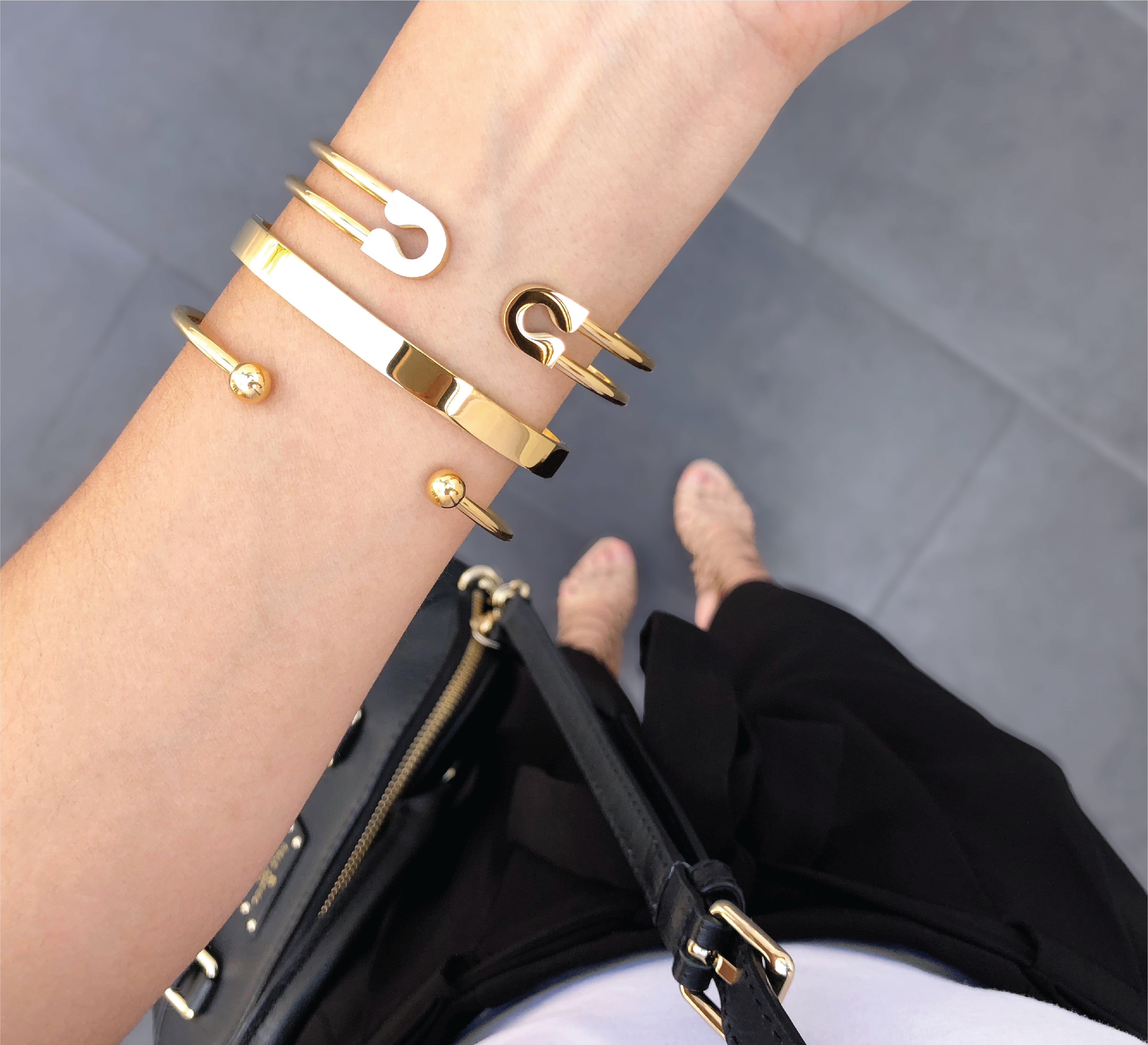 Pulsera Lisa Gruesa