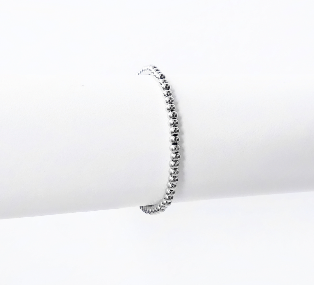 Pulsera Cártago Delgada Plata