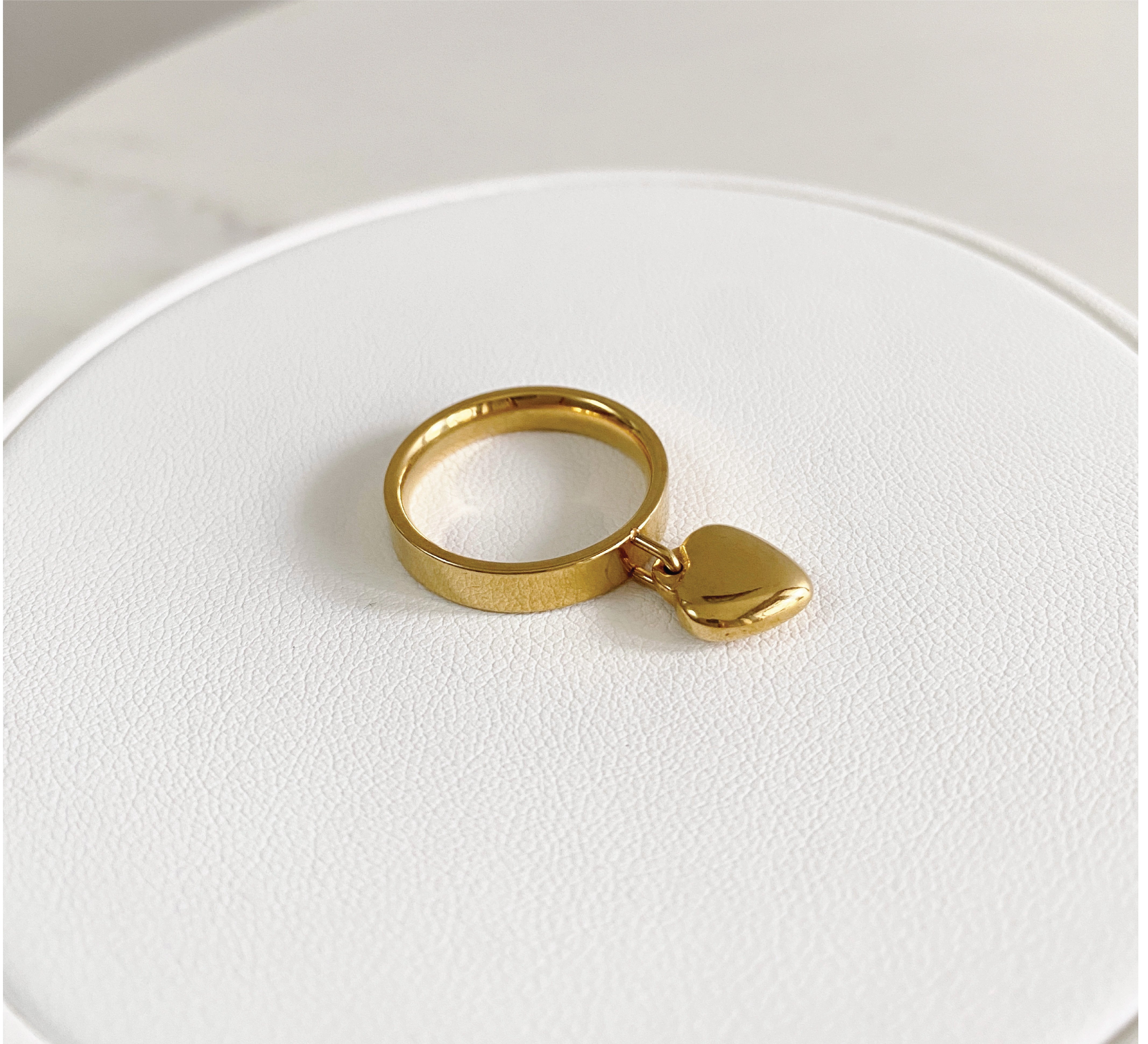 Anillo Corazón Colgante