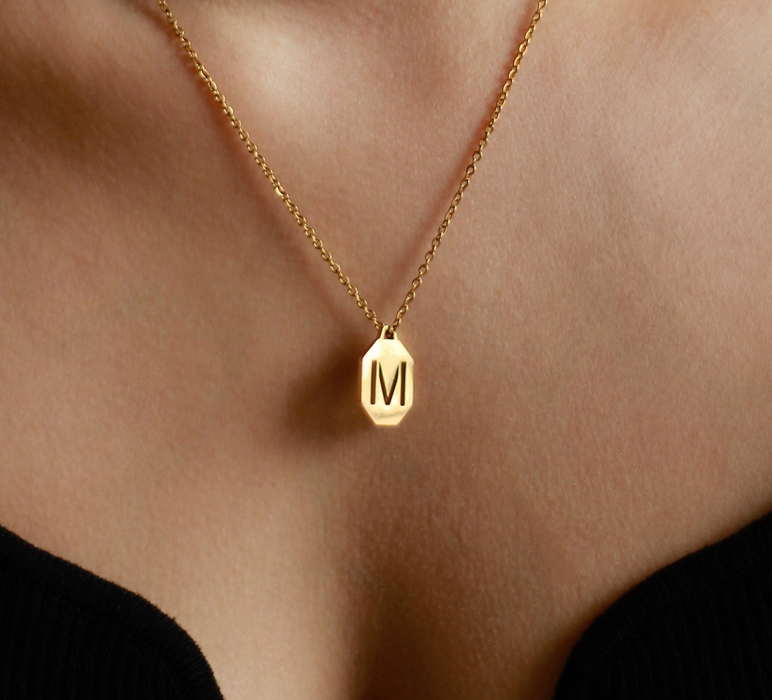 Collar Inicial Firenze (Elige tu letra antes de agregar al carrito)