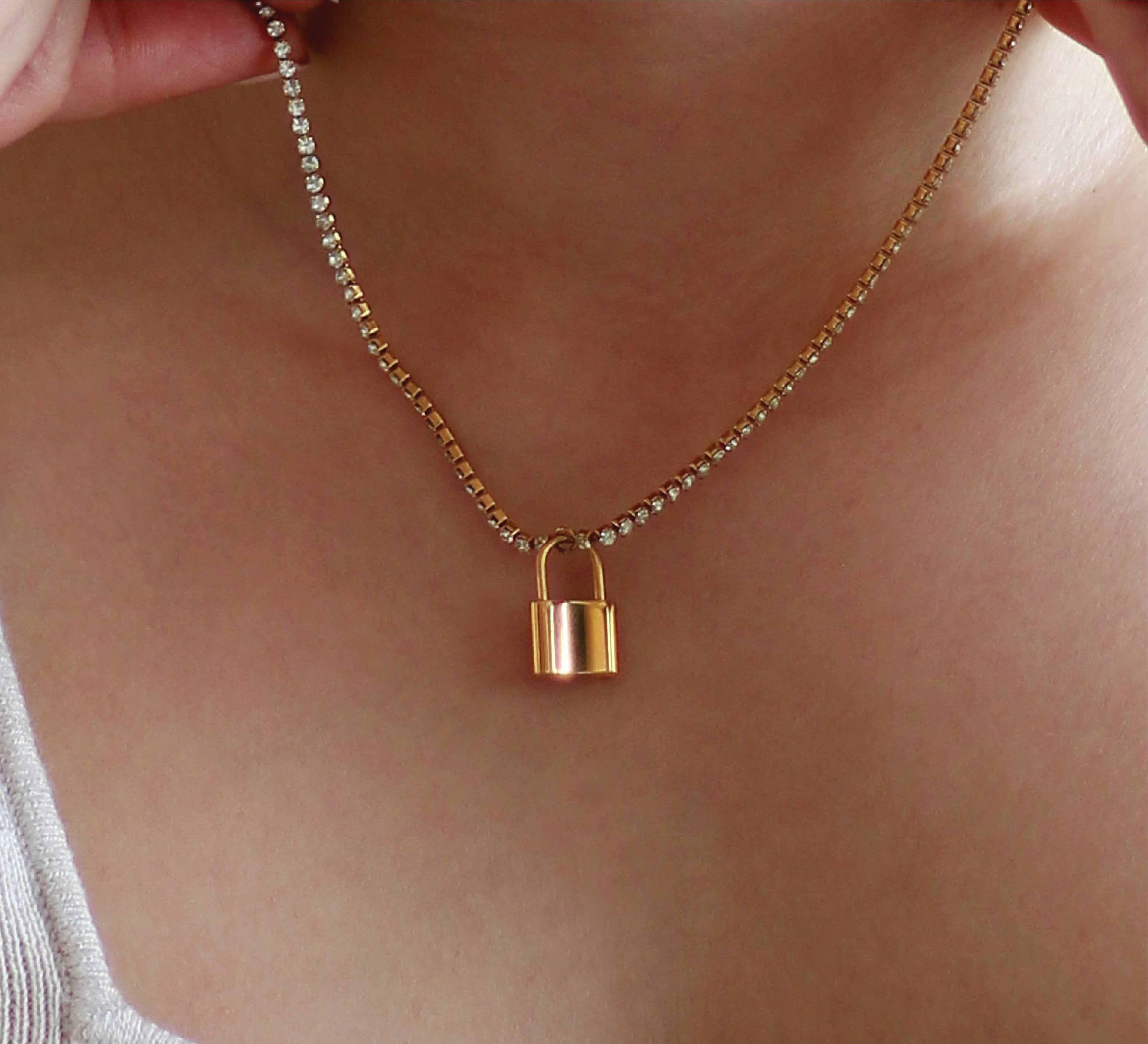 Collar Tennis Candado